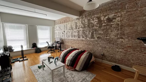 1 BR feat. HUGE walk-in closet, exposed brick 